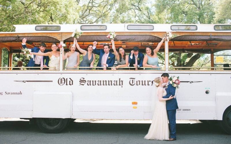 Old Sav Tours Trolley